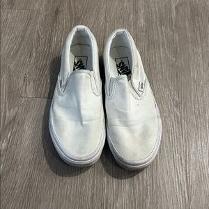 Vans Classic White Slip-On Shoes